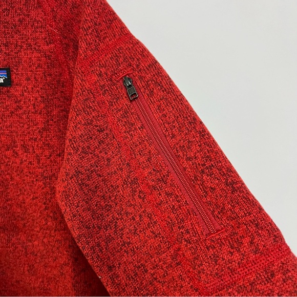 Patagonia Women's Better Sweater 1/4 Zip Fleece Long Sleeve Burnished Red Small - Picture 8 of 13